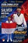 Ketum PBTI Letjen TNI Richard Tampubolon : Bangga, Atlet Taekwondo Raih Satu Medali Perak di China