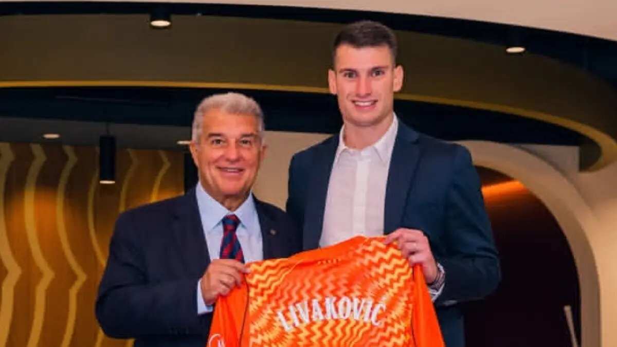 Kegembiraan Dominik Livakovic Bergabung dengan Barcelona Kegembiraan Dominik Livakovic Bergabung dengan Barcelona