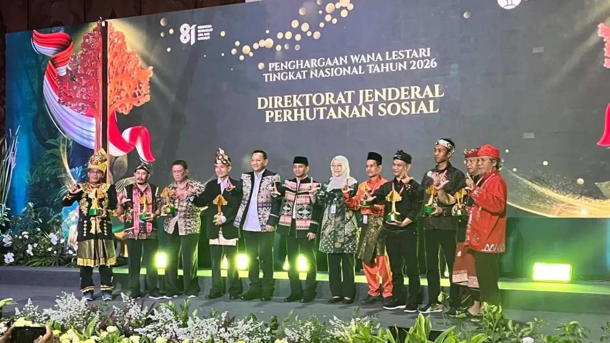 Prestasi Hutan Adat Larangan Mude Ayek Tebat Benawa dalam Penghargaan Wana Lestari 2026 Prestasi Hutan Adat Larangan Mude Ayek Tebat Benawa dalam Penghargaan Wana Lestari 2026