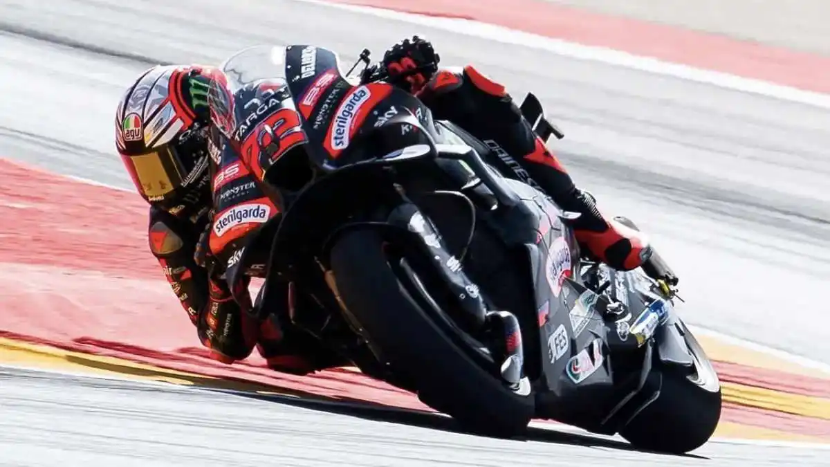 Aprilias Tak Lagi Memaksa Bezzecchi Setelah Tiga Kali Terjatuh di MotoGP Aragon 2026