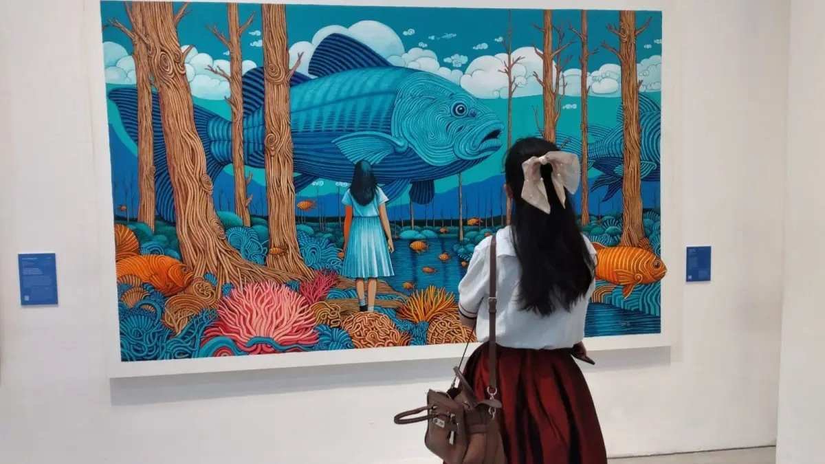 Pameran Seni untuk Lingkungan: Pesan dari SBY Art Community Pameran Seni untuk Lingkungan: Pesan dari SBY Art Community