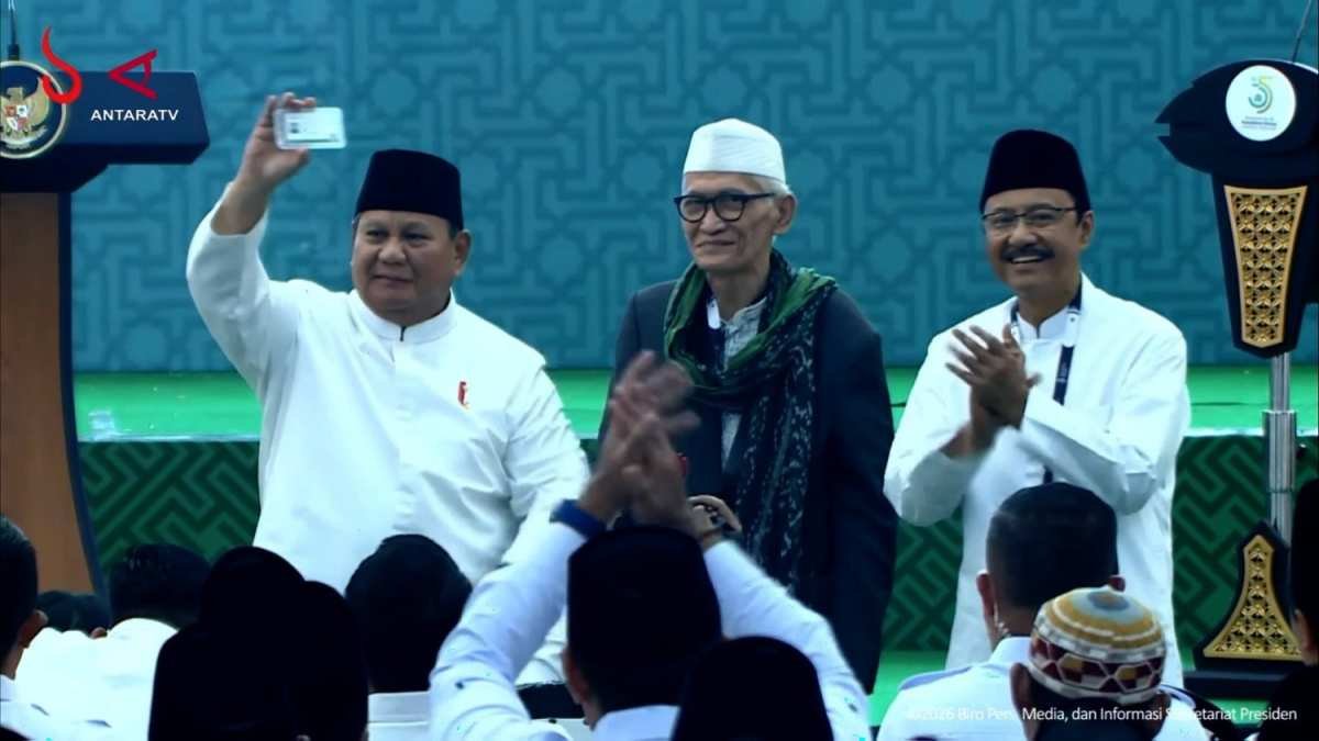 Prabowo Subianto Resmi Bergabung dengan Nahdlatul Ulama Prabowo Subianto Resmi Bergabung dengan Nahdlatul Ulama