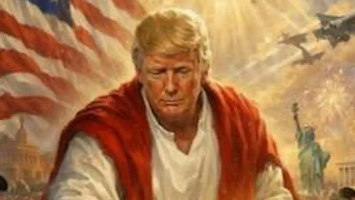 Motif di Balik Unggahan Foto AI Donald Trump Motif di Balik Unggahan Foto AI Donald Trump