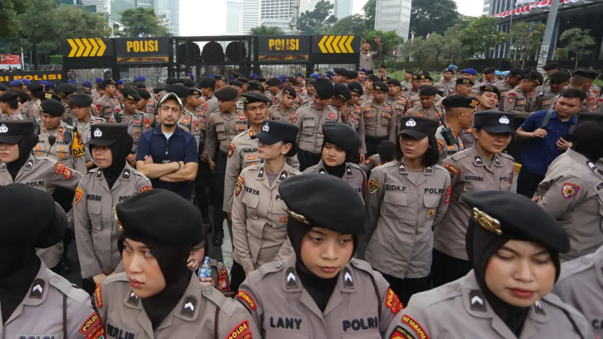 Pengalihan Arus Lalu Lintas untuk Demonstrasi di DPR