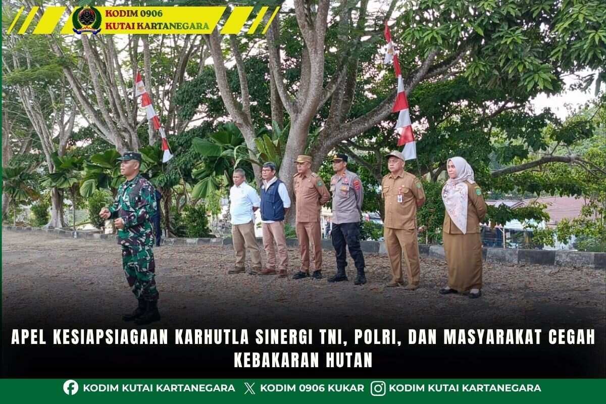 foto website - 2026-08-24T140214.356 Apel Kesiapsiagaan Karhutla, Sinergi TNI, Polri, dan Masyarakat Cegah Kebakaran Hutan