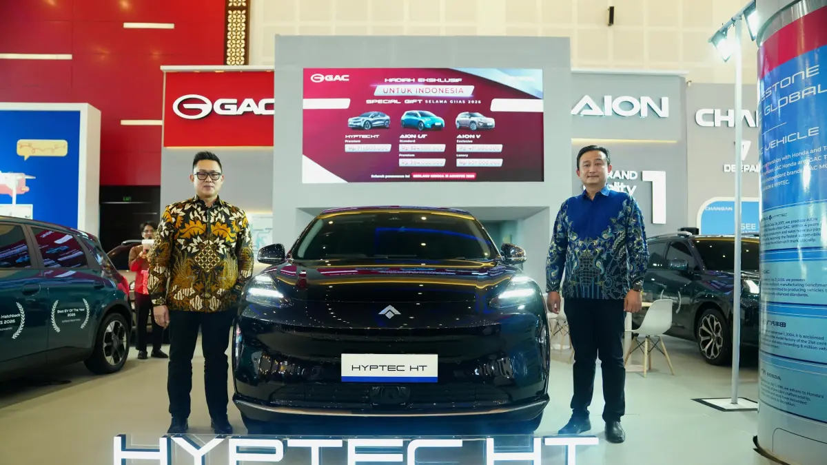 GAC Tampil di GIIS Surabaya 2026 dengan Kendaraan Listrik GAC Tampil di GIIS Surabaya 2026 dengan Kendaraan Listrik