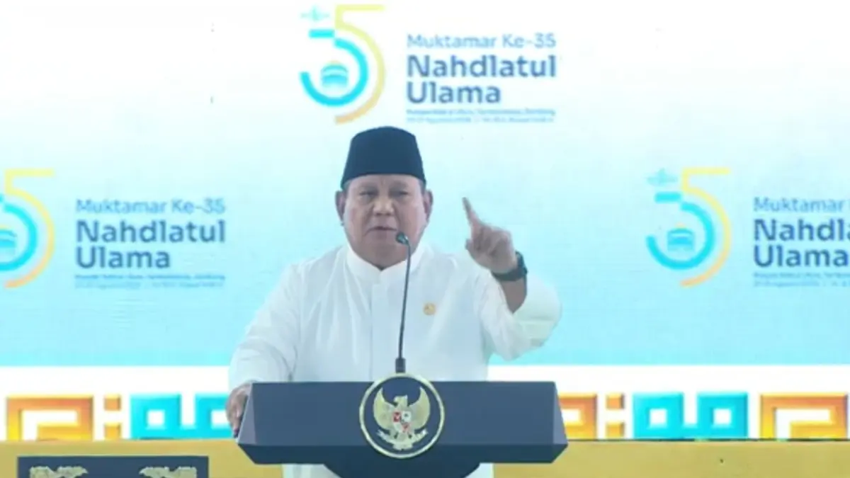 Komitmen Prabowo terhadap Pendidikan di Sekolah NU