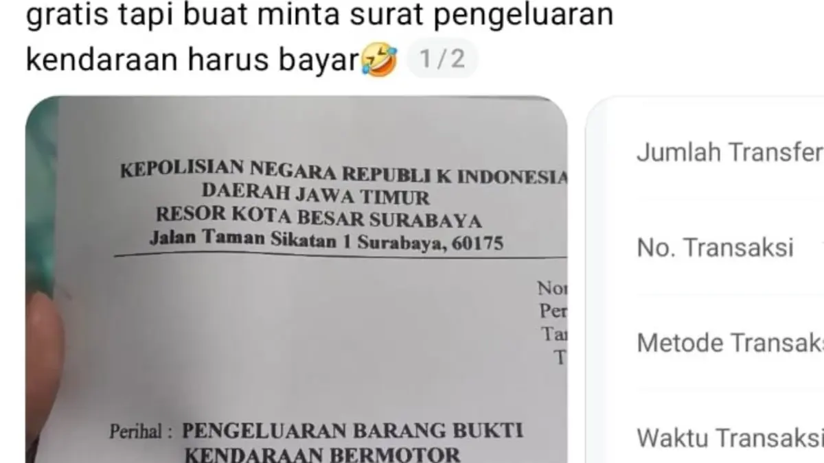 Permintaan Uang di Satpas Colombo Surabaya: Kasus Viral di Media Sosial
