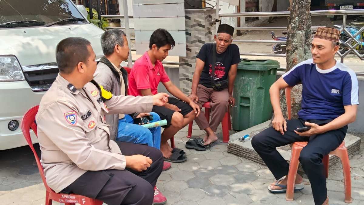 Aipda Reza Fajar A Sambangi Warga Bojong, Dengarkan Aspirasi dan Perkuat Silaturahmi