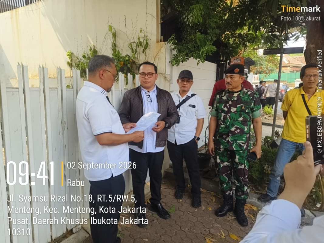 IMG-20260902-WA0040 Eksekusi Tanah 200 Meter Persegi di Menteng Selesai, Sejumlah Barang Termohon Dipindahkan