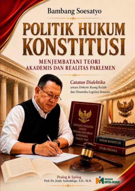 Buku Politik Hukum Konstitusi Segera Terbit, Karya ke-38 Bambang Soesatyo