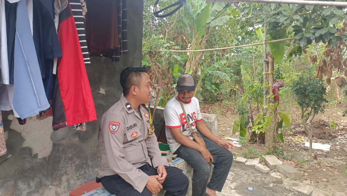 Program POLIRAN, Bhabinkamtibmas Polsek Cikupa Dorong Kepedulian terhadap Warga Pengangguran