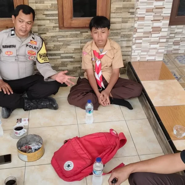 Aiptu Budiansyah Sambangi Warga Pasir Jaya, Perkuat Kamtibmas dan Sosialisasi 110