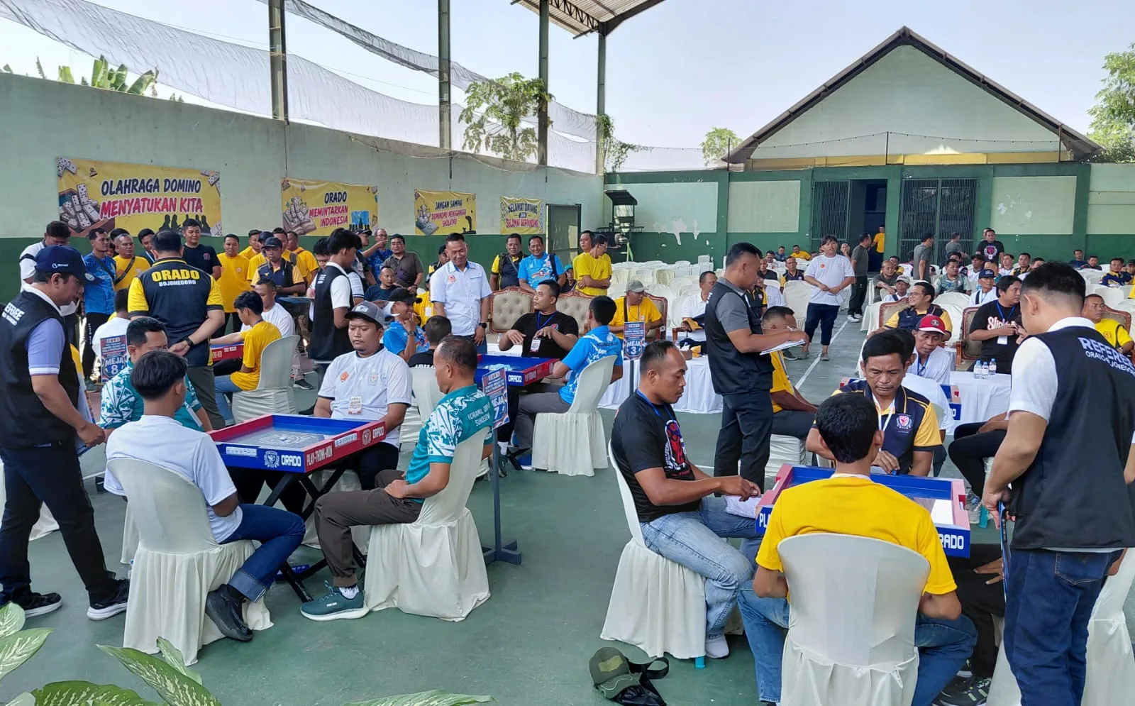 Meriahkan HUT ke- 81 TNI, Kodim Bojonegoro bersama ORADO Gelar Turnamen Domino 101 Piala Panglima TNI