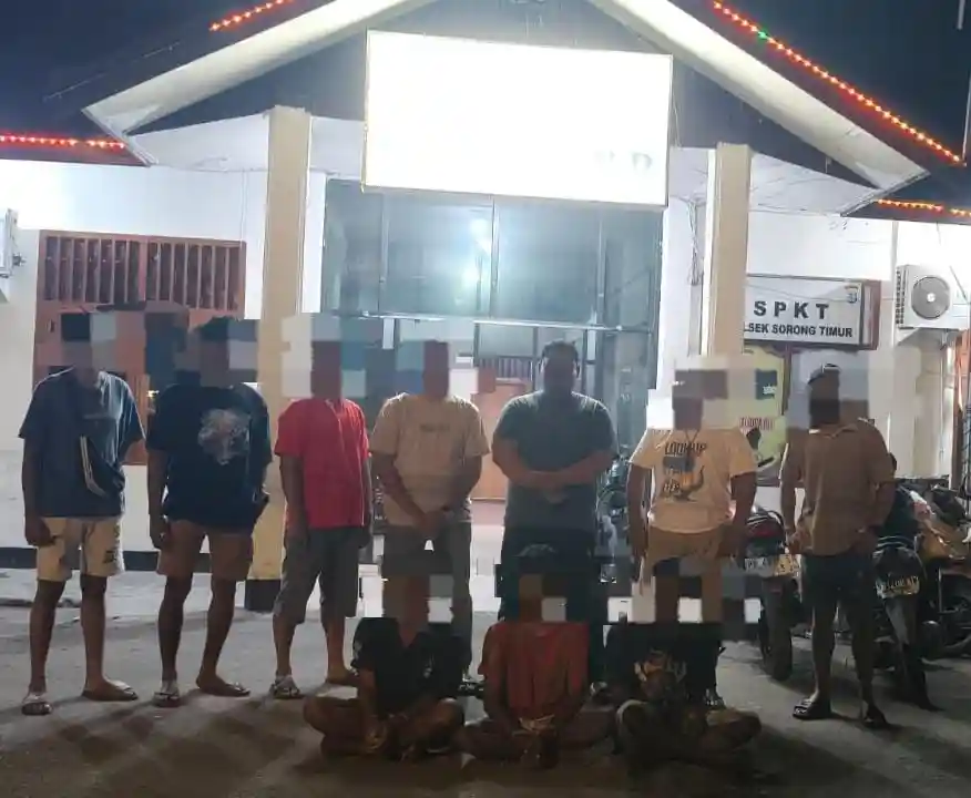 Team Paniki Ringkus Tiga Terduga Pelaku Pengeroyokan dan Penganiayaan di Kota Sorong