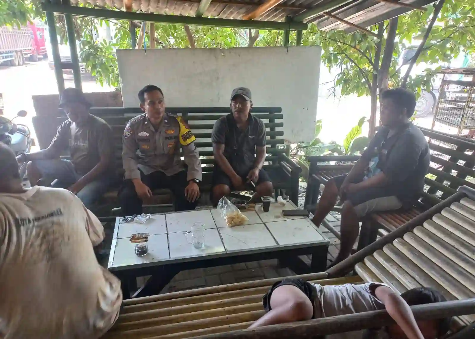 Program POLIRAN, Aipda Dieko Dorong Warga Pasir Gadung Tingkatkan Keterampilan