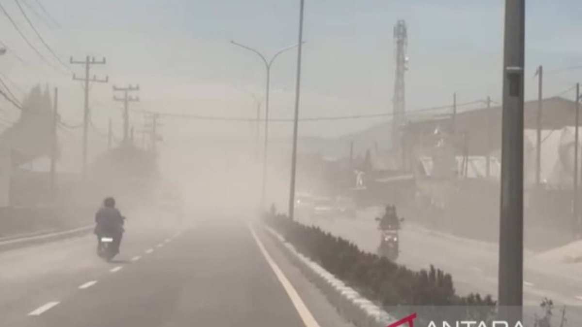 Kewaspadaan Masyarakat Berastagi Pasca Erupsi Gunung Sinabung