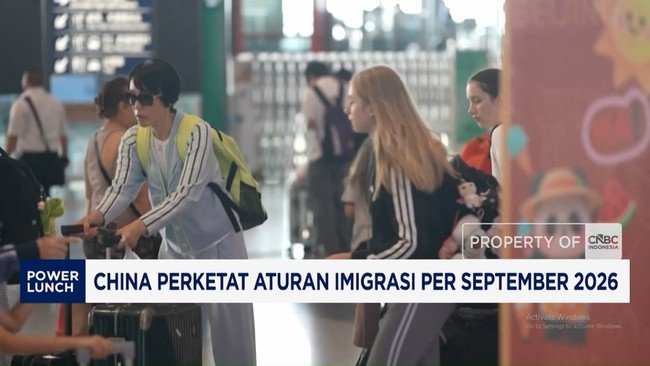 Pemberlakuan Aturan Imigrasi Ketat di China
