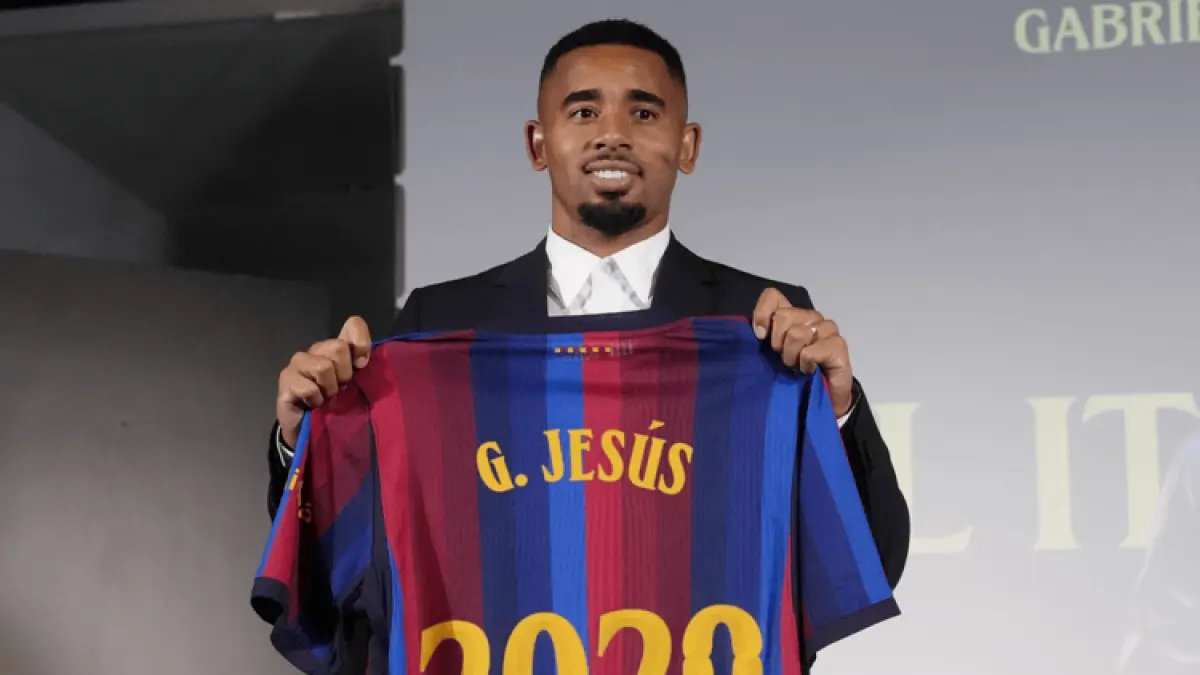 Drama Proses Transfer Gabriel Jesus ke Barcelona yang Menegangkan