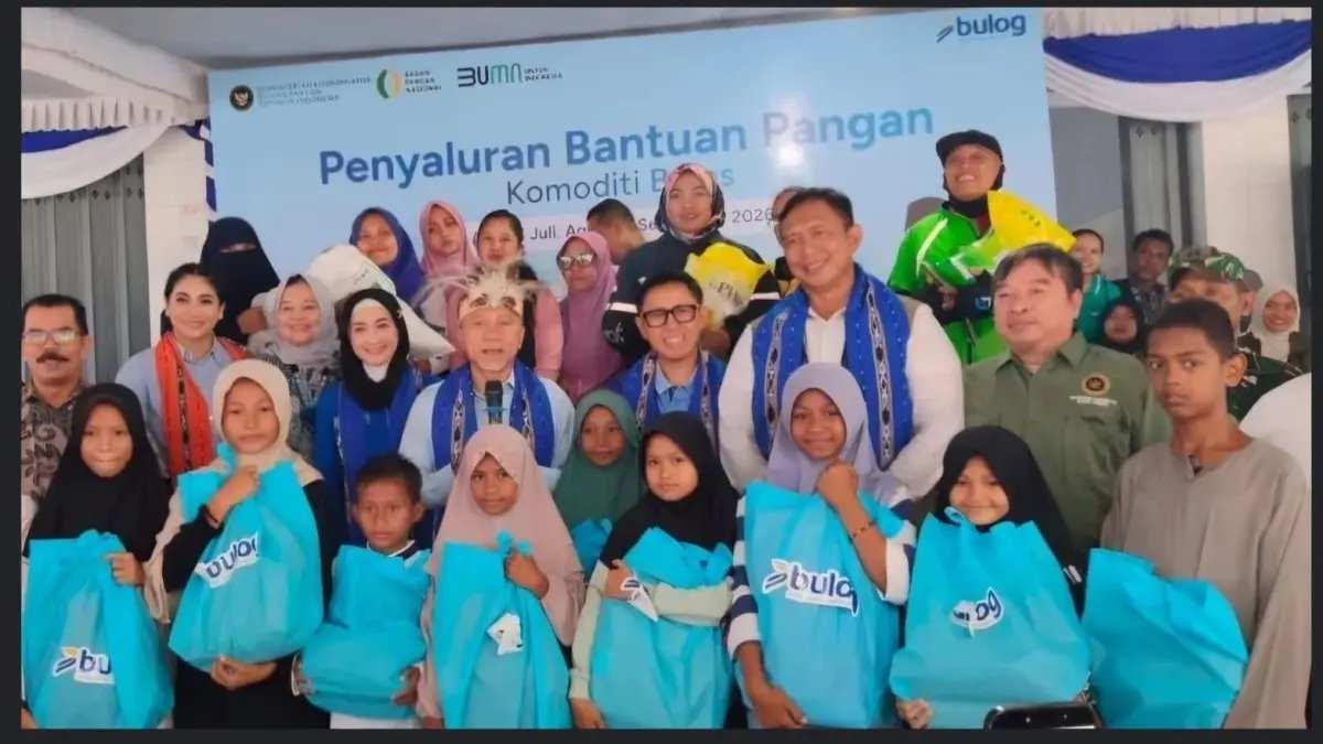 Penyaluran Bantuan Pangan ke Wilayah Timur Indonesia