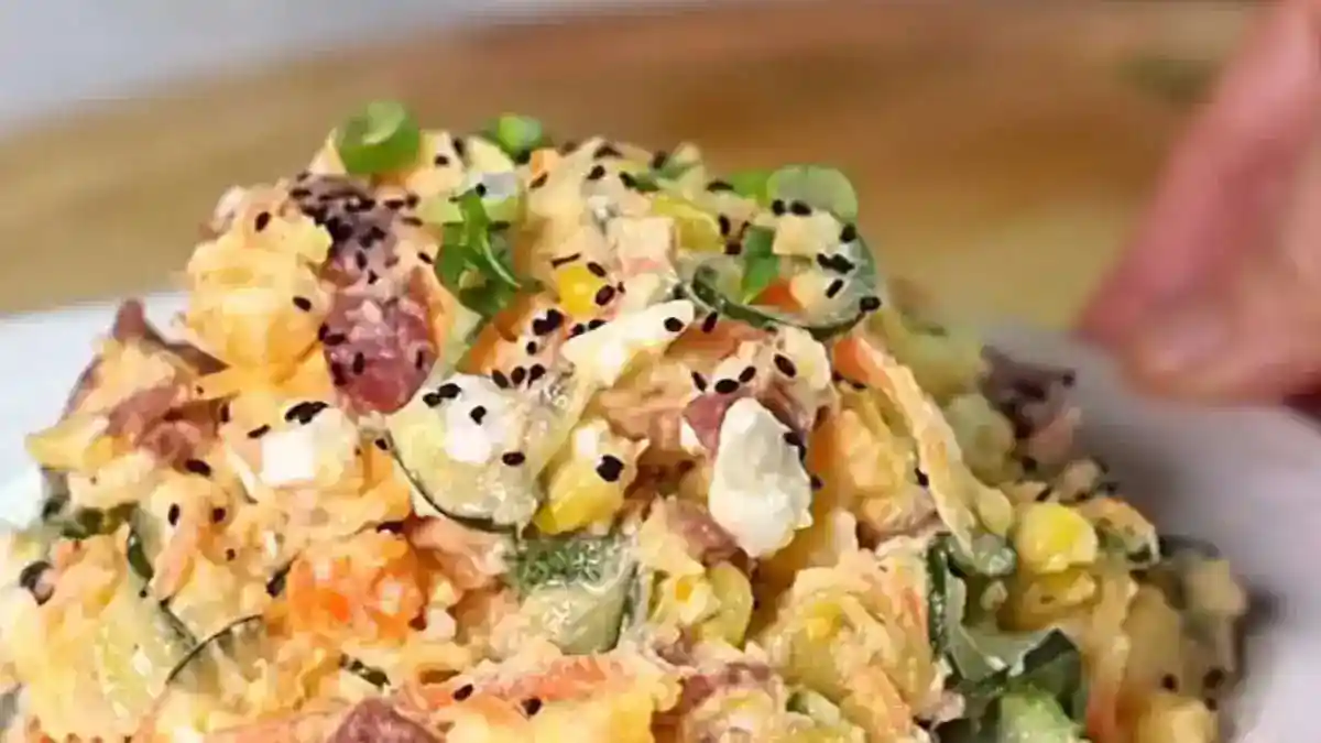 Menikmati Potato Salad Creamy dan Fresh di Rumah