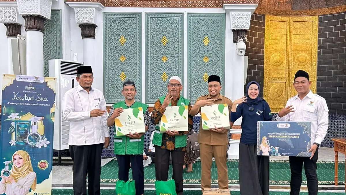 Dukungan Kebersihan dan Kenyamanan Masjid di Banda Aceh