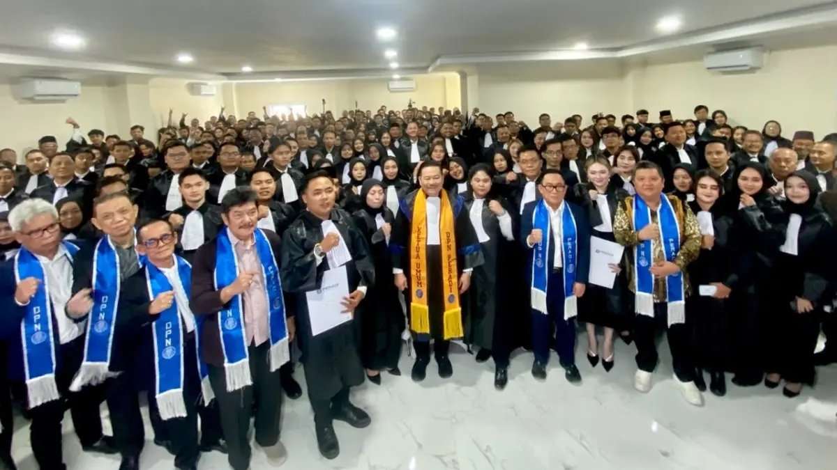 Peradi Surabaya Resmi Tambah 218 Advokat Baru