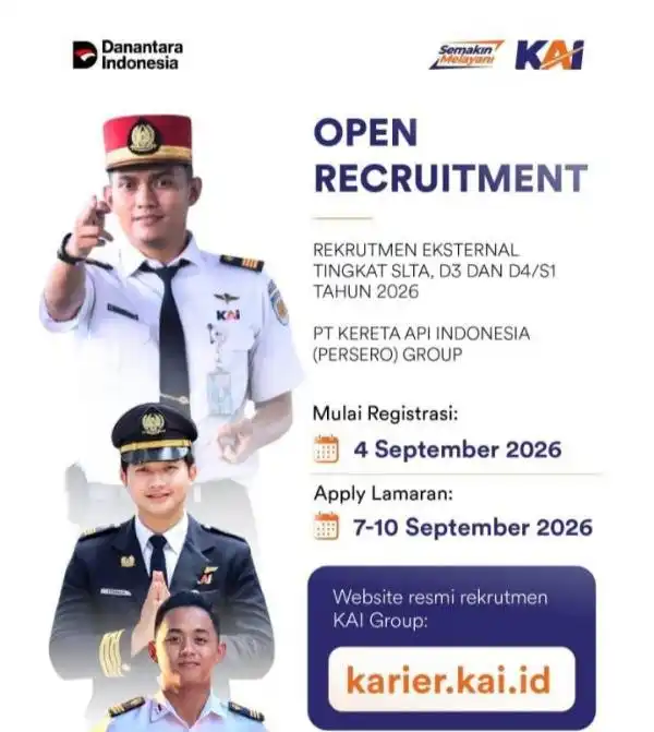 Waspada Lowongan Kerja Palsu Mengatasnamakan KAI