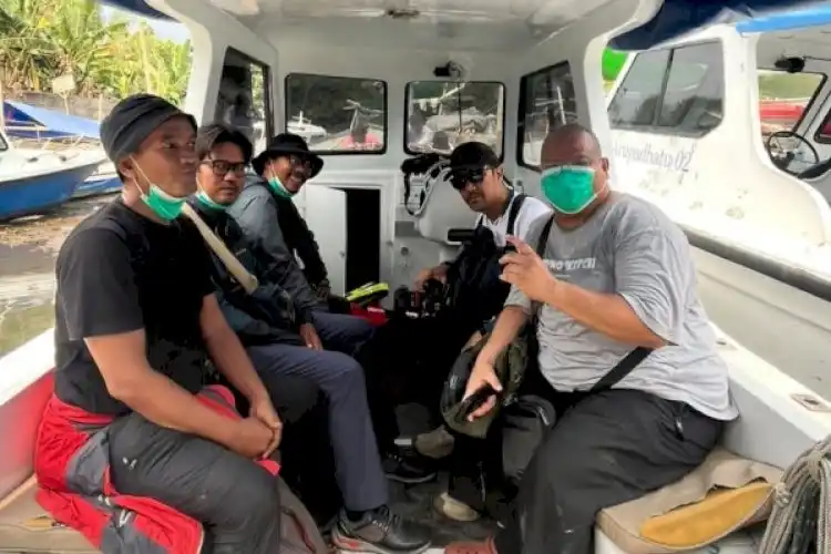 Pencarian Jurnalis Hilang di Selat Sunda Diperluas Pencarian Jurnalis Hilang di Selat Sunda Diperluas