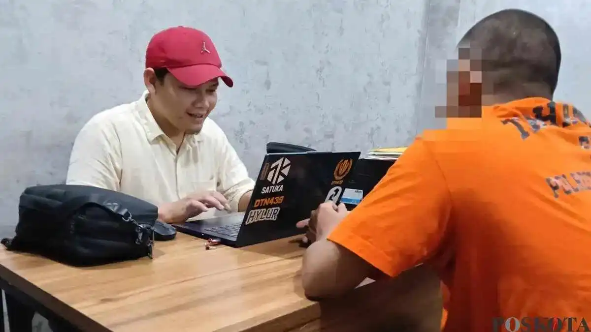 Penangkapan Pengedar Sabu di Poskamling Kota Serang