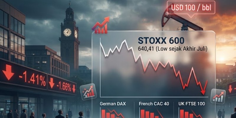 Analisis Bursa Eropa Terpuruk