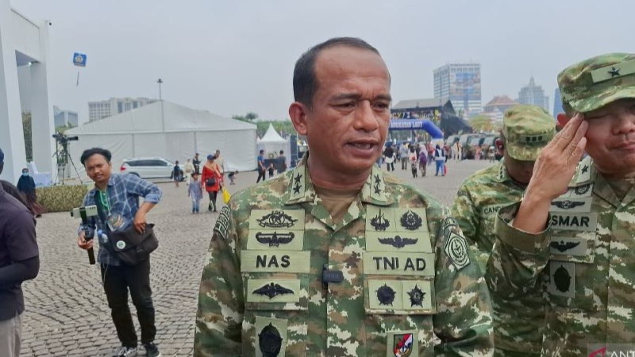 Peresmian Lima Kodam Baru Menjelang HUT ke-81 TNI