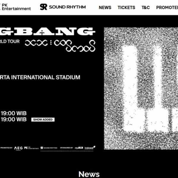 Link dan Cara Beli Tiket Konser Bigbang Jakarta 17 Januari 2027 – Varia