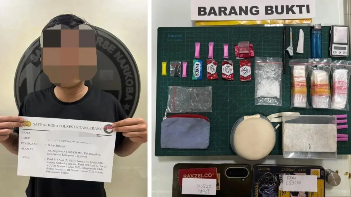 Pemberantasan Narkoba: Penangkapan Pengedar Sabu di Tangerang
