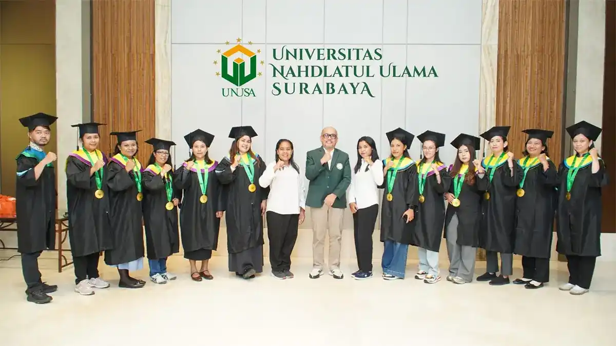 Wisuda Pertama di UNUSA Pamerkan Keberagaman dan Kesiapan Kerja Lulusan