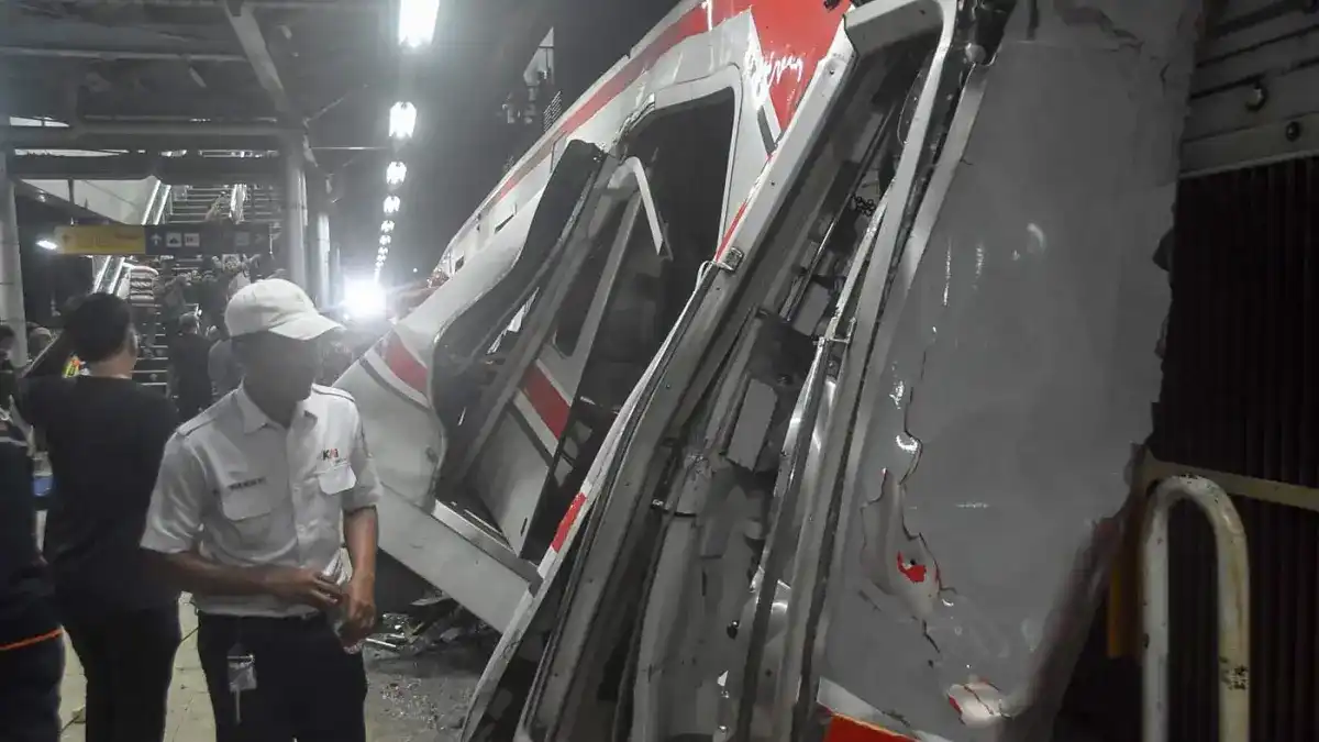 Kecelakaan Kereta di Bekasi: Satu Masinis Ditangkap