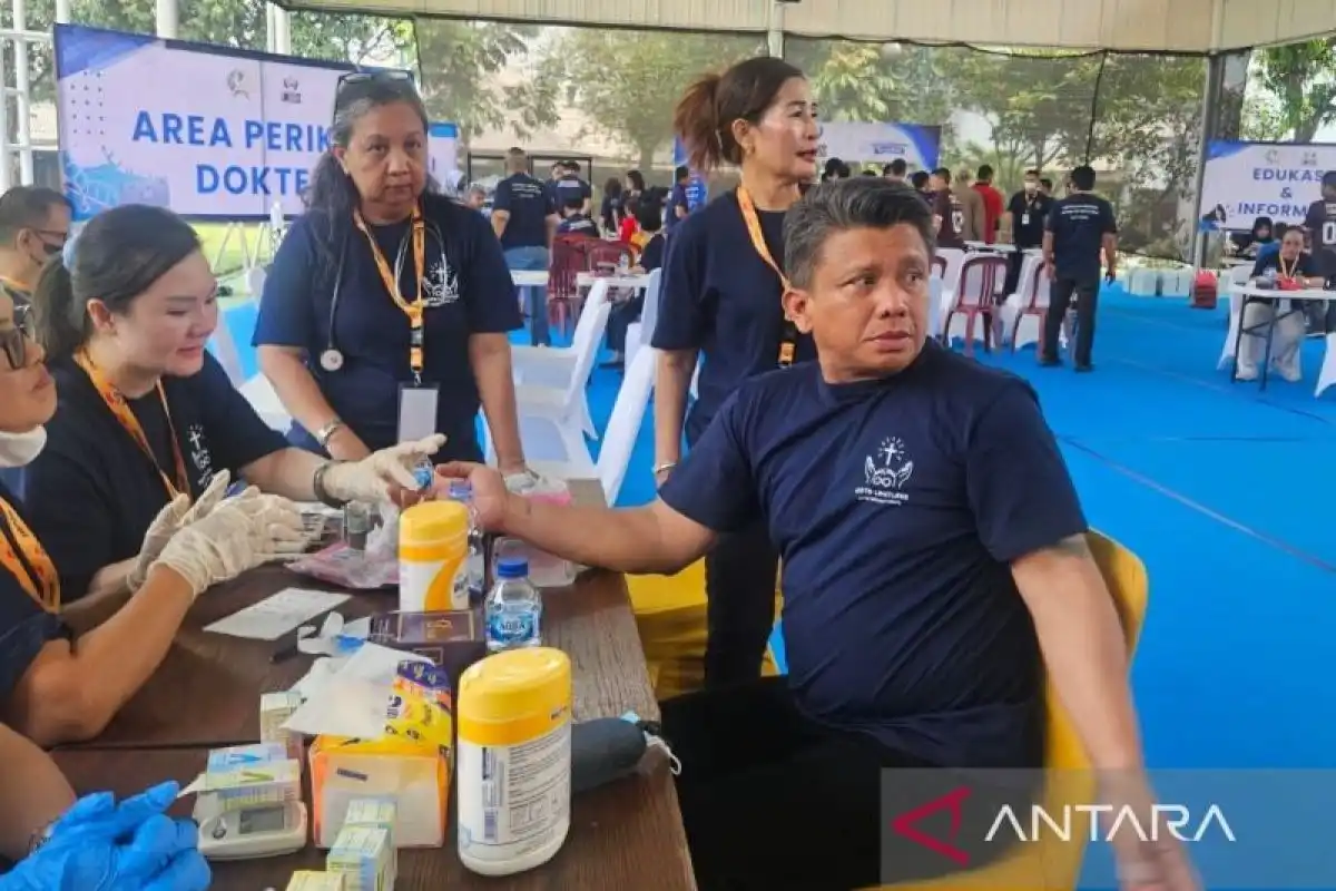 Pemeriksaan Kesehatan Warga Binaan di Lapas Cibinong Pemeriksaan Kesehatan Warga Binaan di Lapas Cibinong
