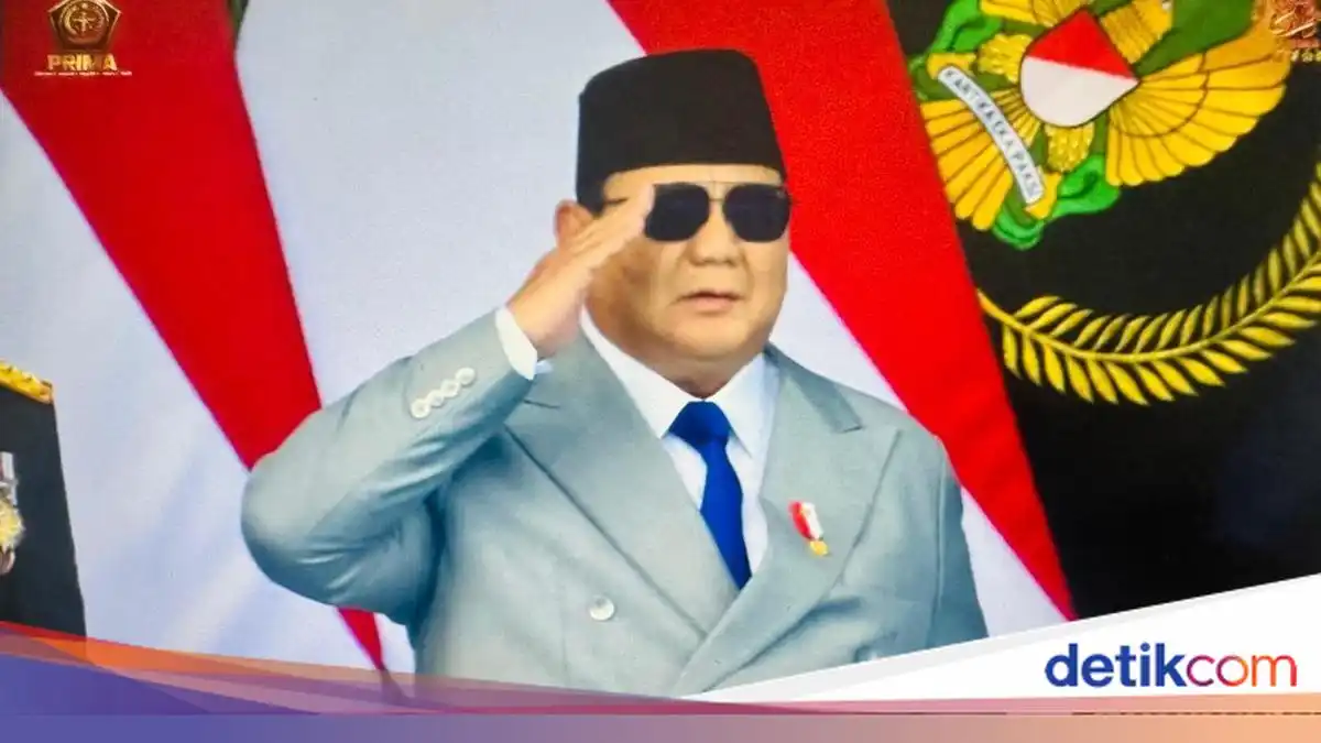 Prabowo Inspektur Upacara HUT Ke-81 TNI, Satuan Baru Tiga Matra Dikukuhkan