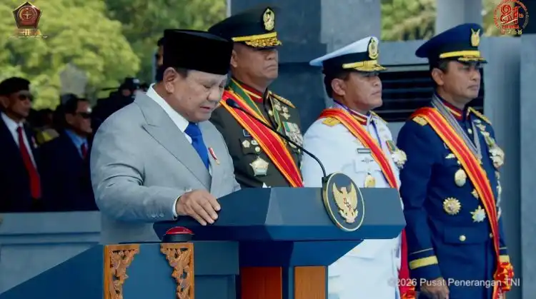 PDU Anyar Warnai HUT Ke-81 TNI, Unsur Beskap Hadir dalam Seragam Resmi
