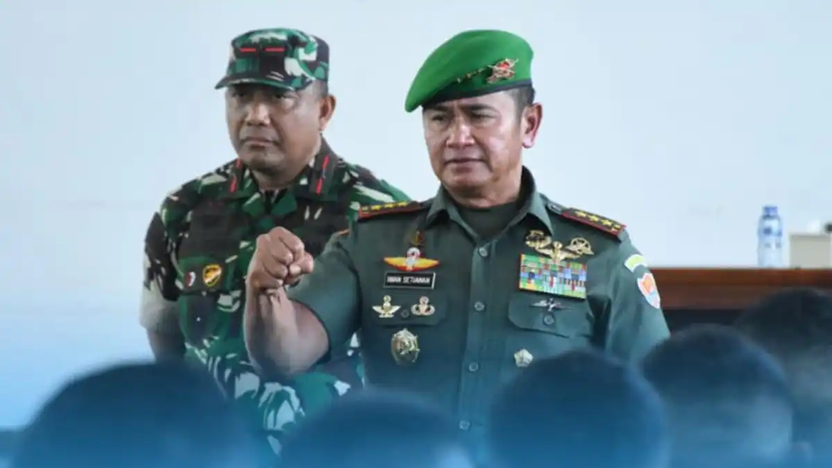 Letjen Iwan Setiawan Promosi Menjadi Pangkostrad, Maruli Sebut Rotasi sebagai Penyegaran Organisasi Letjen Iwan Setiawan Promosi Menjadi Pangkostrad, Maruli Sebut Rotasi sebagai Penyegaran Organisasi
