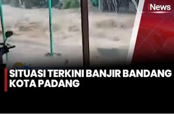 Banjir Bandang Rendam Permukiman di Padang, Sedikitnya 120 Rumah Rusak Parah