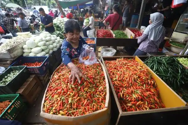 Harga Pangan 13 Oktober 2026: Cabai Rawit Merah Naik hingga Rp105.300 per Kilogram