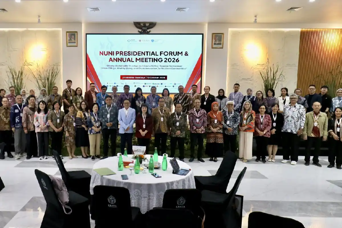 Ubaya Menjadi Tuan Rumah NUNI 2026, 18 Perguruan Tinggi Perkuat Kolaborasi Berkelanjutan