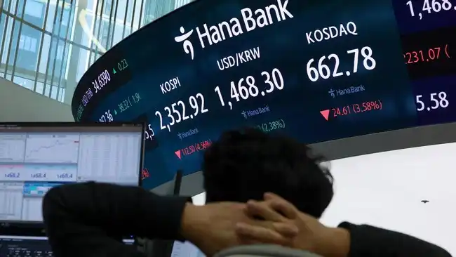 Inflasi AS Tekan Pasar Asia, Kospi Terkoreksi 5,6 Persen Inflasi AS Tekan Pasar Asia, Kospi Terkoreksi 5,6 Persen