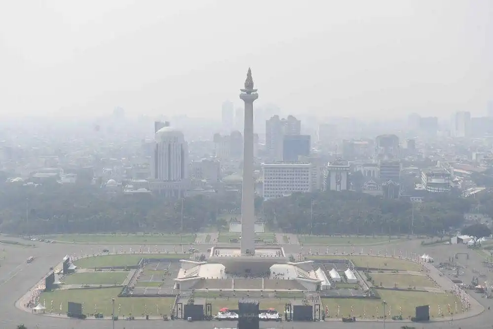 Asap Karhutla Terdeteksi di Atmosfer Jakarta, DKI Andalkan Pengendalian Emisi Asap Karhutla Terdeteksi di Atmosfer Jakarta, DKI Andalkan Pengendalian Emisi