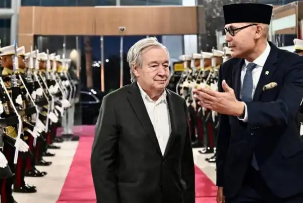 Kedatangan Sekjen PBB di Indonesia Buka Agenda Diplomatik dengan Prabowo