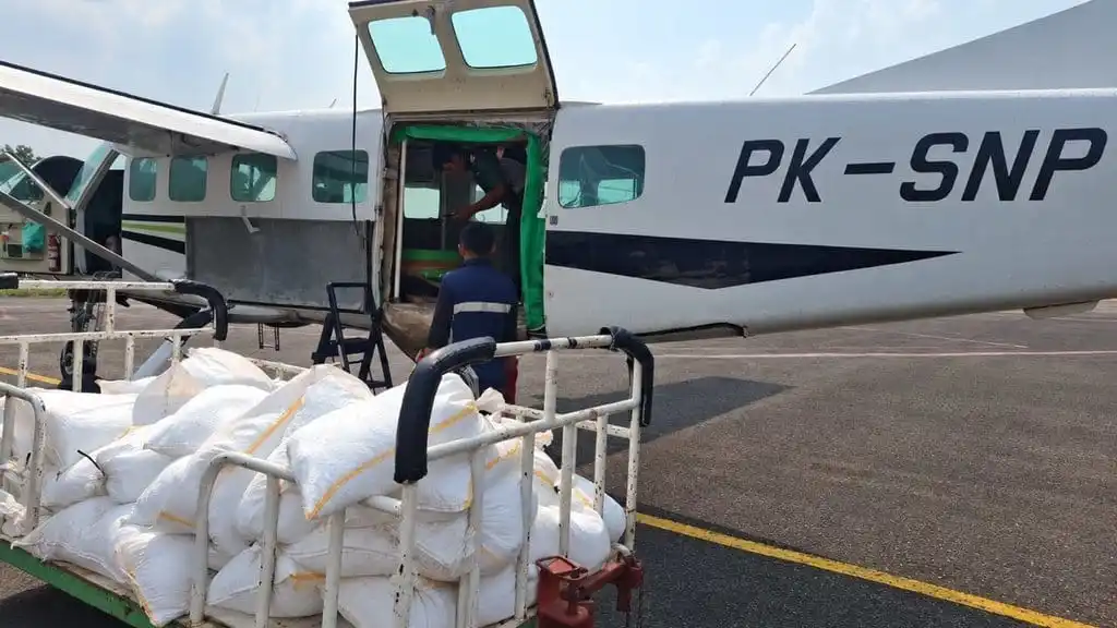 BNPB Kerahkan 2,4 Ton Dry Ice untuk Modifikasi Cuaca di Sumatera Selatan