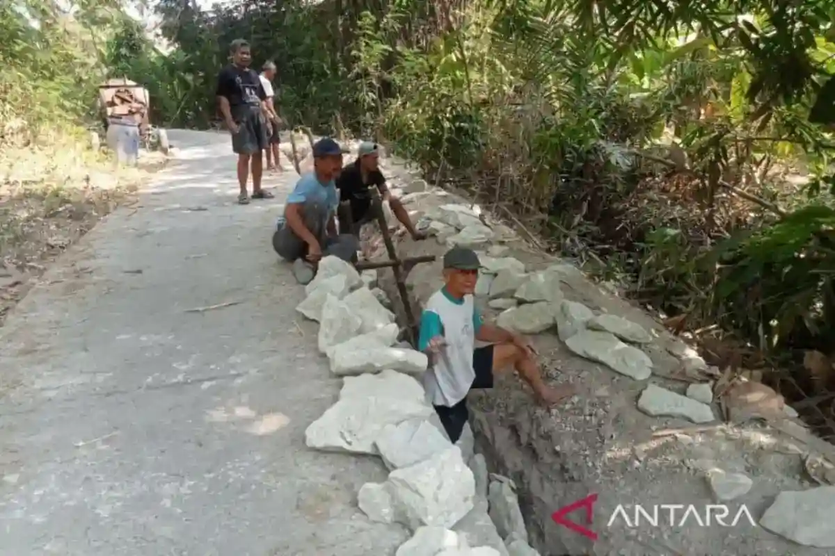Pengerjaan Fisik Padat Karya BKK DIY 2026 di Bantul Telah Rampung