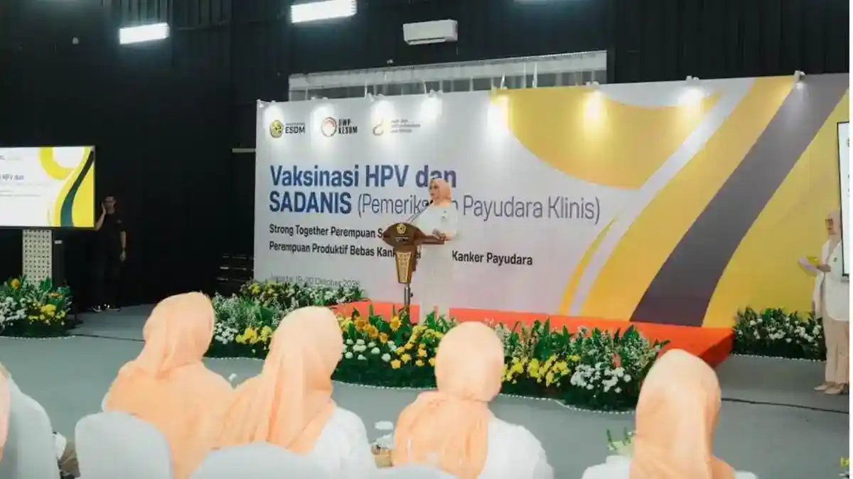 DWP ESDM Gelar Vaksinasi HPV dan Pemeriksaan Payudara di Empat Kota DWP ESDM Gelar Vaksinasi HPV dan Pemeriksaan Payudara di Empat Kota