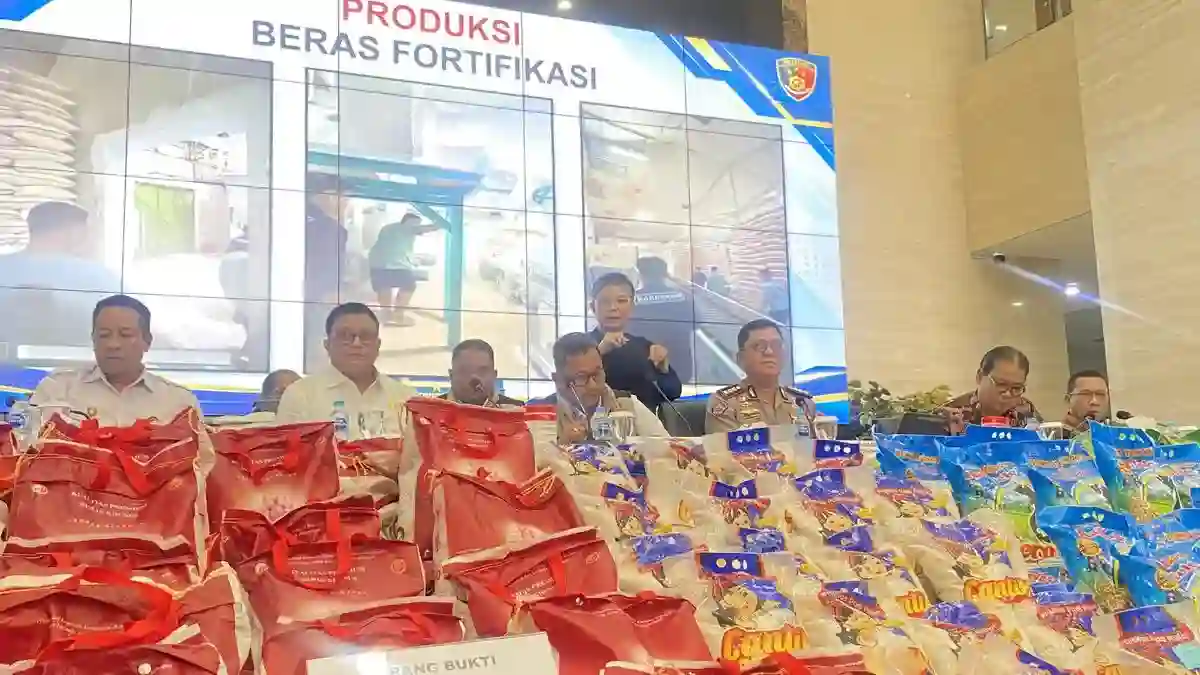 Bareskrim Belum Tetapkan Tersangka dalam Perkara Beras Fortifikasi Bareskrim Belum Tetapkan Tersangka dalam Perkara Beras Fortifikasi